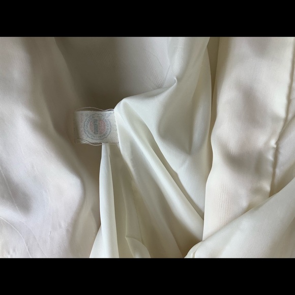 Vintage ivory coat - Picture 5 of 8